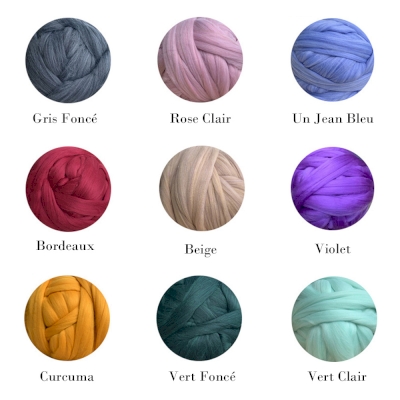 Plaid Effet Laine Tricoté Main – Grosse Maille Douce Pour Canapé ou Lit