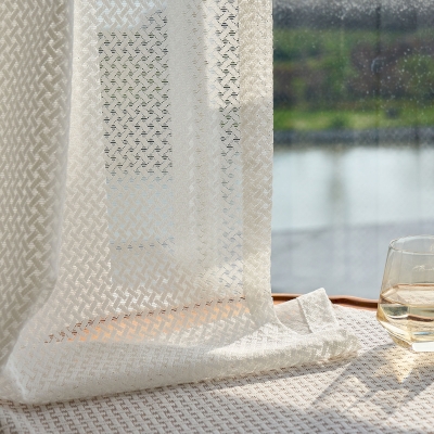 Voilage LATITUDE, Voilage Blanc, Voilage Sur Mesure