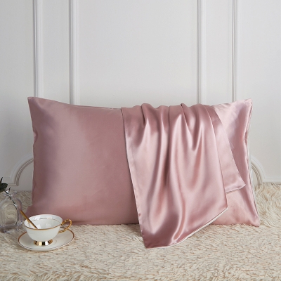 Taie d'oreiller Simple Enveloppée En Soie 19 Momme