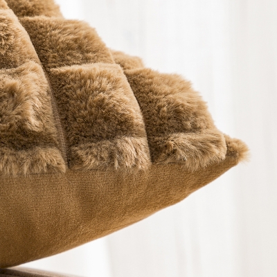 Coussin Imitation Fourrure