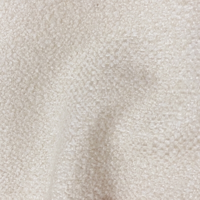 LOFT Plush Boucle Fabric Custom Light-Filtering Roman Shade