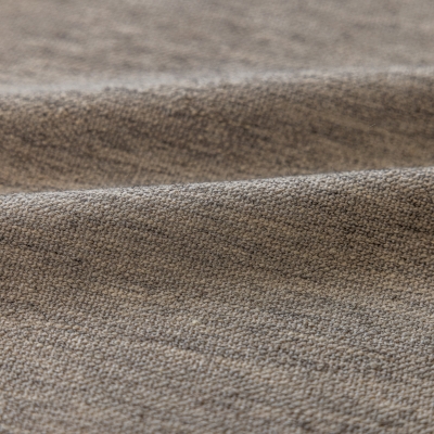Coombe Curtain, Wool Blend Fabric, Jacquard with Mottled Effect