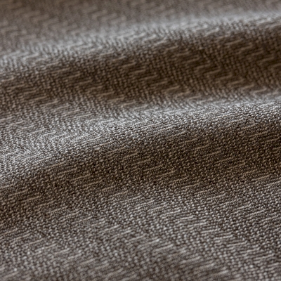 LORIN Custom-Made Curtain, Cotton-Linen Jacquard Fabric, Herringbone Knit Effect