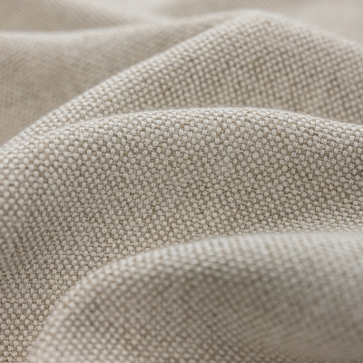 RILVA Custom-Made Curtain, Cotton-Linen Blend Fabric, Natural Linen Weave Effect