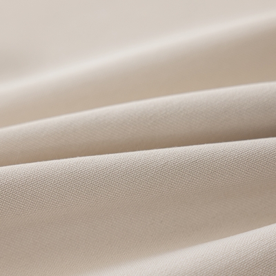 NELIO custom-made curtain, plain fabric, subtle linen effect and woven micro-texture