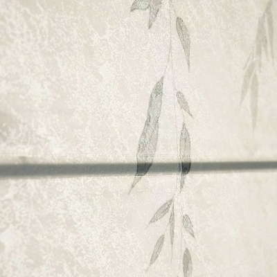 Store Bateau Sur Mesure LORÉA, Tissu Chenille Jacquard à Motif Branches Retombantes
