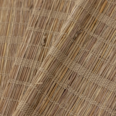 Custom Roman Shade JALORA in Natural Jute