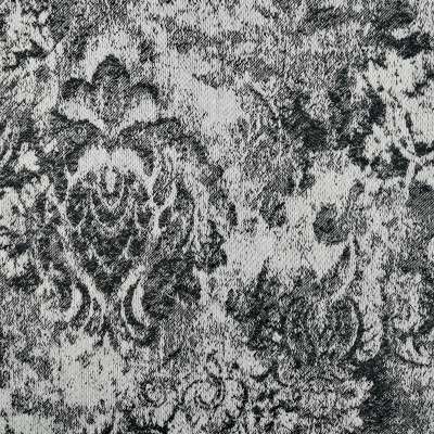 VALDORIA Custom-Made Curtain, Wool and Linen Blend Fabric, Baroque Floral Jacquard